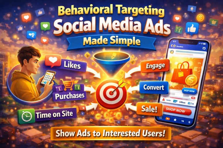 Behavioral Targeting in Social Media Ads Made Simple