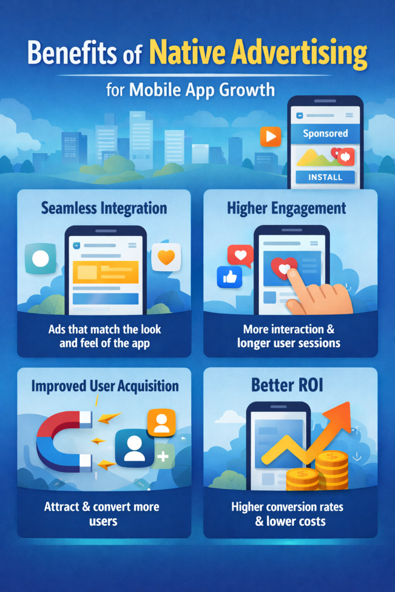 Benefits of Native Advertising for Mobile App Growth