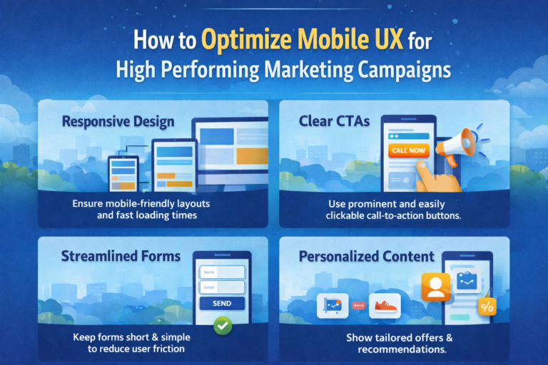 How to Optimize Mobile UX for High Performing Marketing Campaigns