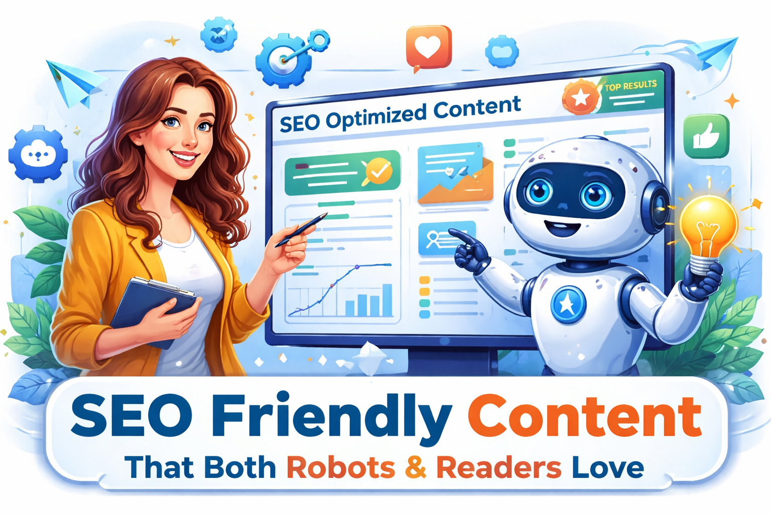 Write SEO Friendly Content That Both Robots and Readers Love