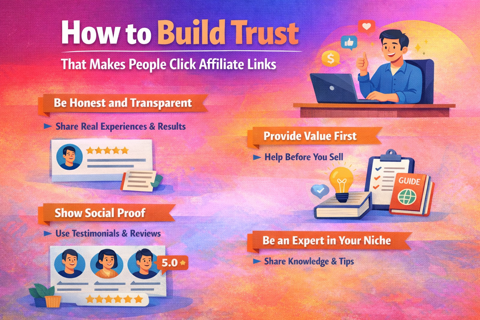 How to Build Trust That Makes People Click Affiliate Links